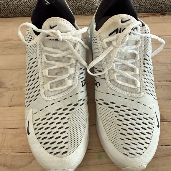 Nike Shoes - Nike Air Max White and Black Sneakers